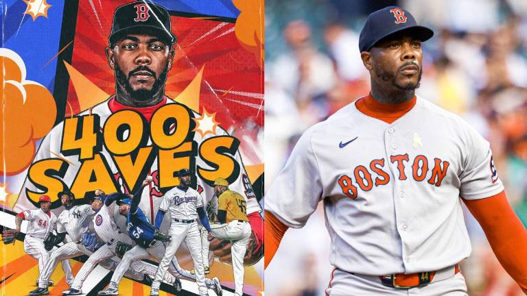 Chapman alcanza los 400 salvamentos en Grandes Ligas.