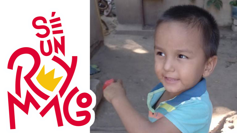 El pequeño sueña con ser un ingeniero del campo