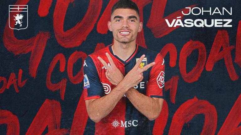 Johan Vásquez tiene un regreso soñado con el Genoa