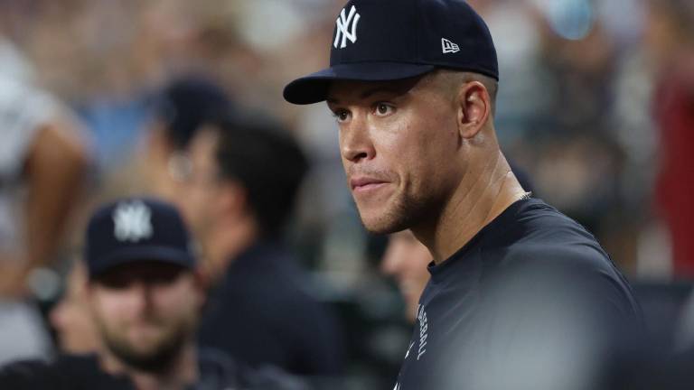 Aaron Judge seguirá fuera de acción con los Yanquis, al no poderse recuperarse de su lesión.