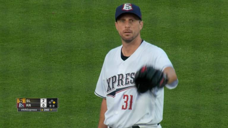 Max Scherzer tiene un problema de nervio.