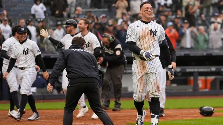 Aaron Judge rompe sequía con jonrón de oro.