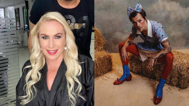 Laura Zapata desata polémica tras comentarios hacia Harry Styles caracterizado como Dorothy Gale, de ‘El Mago de Oz’.