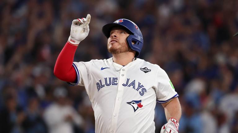 El receptor de Toronto suma cuatro cuadrangulares en la presente postemporada.