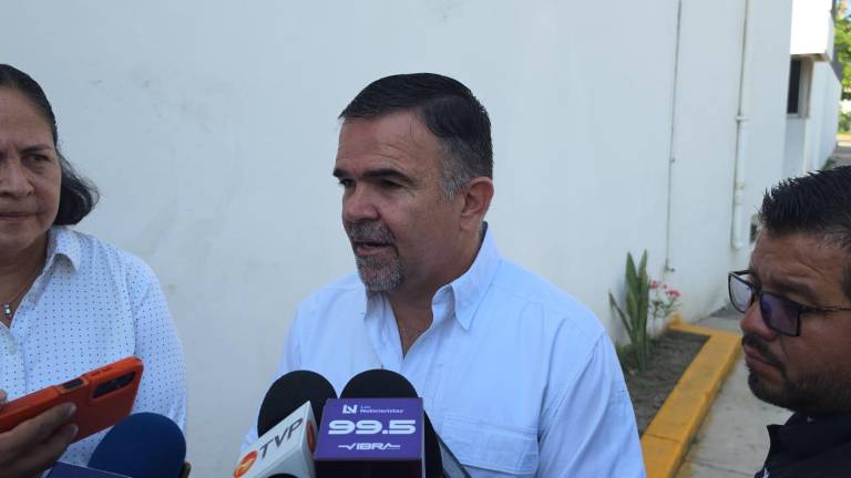 Óscar Osuna Tirado, coordinador de Protección Civil en Mazatlán.