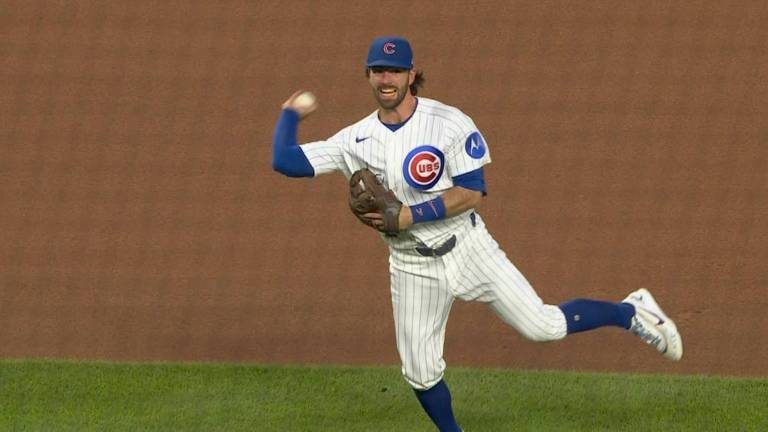 Dansby Swanson ha sido clave para que los Cachorros cuenten con una de las mejores defensivas en las Mayores.