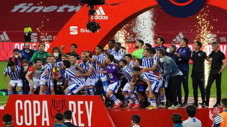 La Real Sociedad volvió a ganar la Copa del RFey más de tres décadas después.