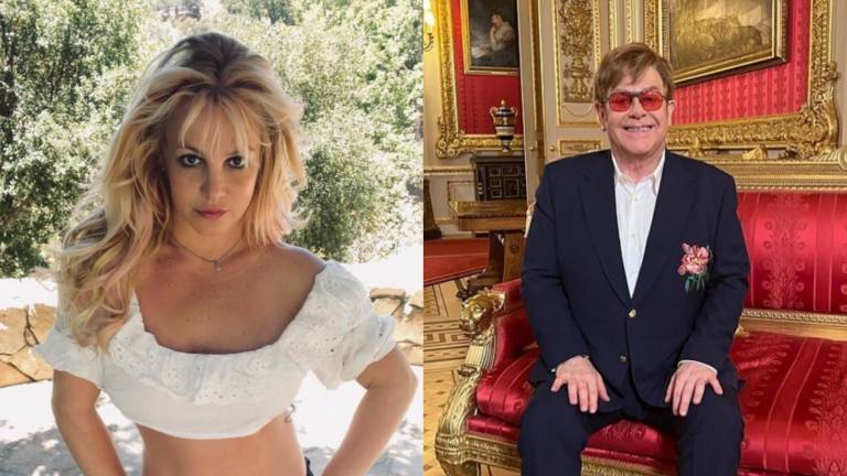 Elton John y Britney Spears estrenan el tema ‘Hold me closer’.