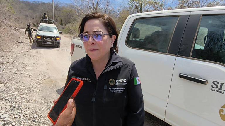 Laura Velázquez Alzúa, Coordinadora Nacional de Protección Civil, habla de los avances en las tareas de rescate de los trabajadores mineros en Rosario.