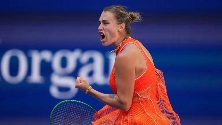 Aryna Sabalenka se impone a Linda Noskova para instalarse en la siguiente ronda.