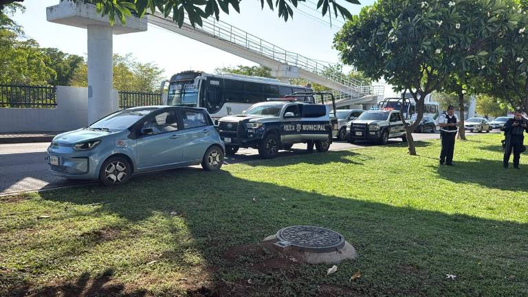 El hecho fue reportado justo enfrente del Instituto Tecnológico de Culiacán.