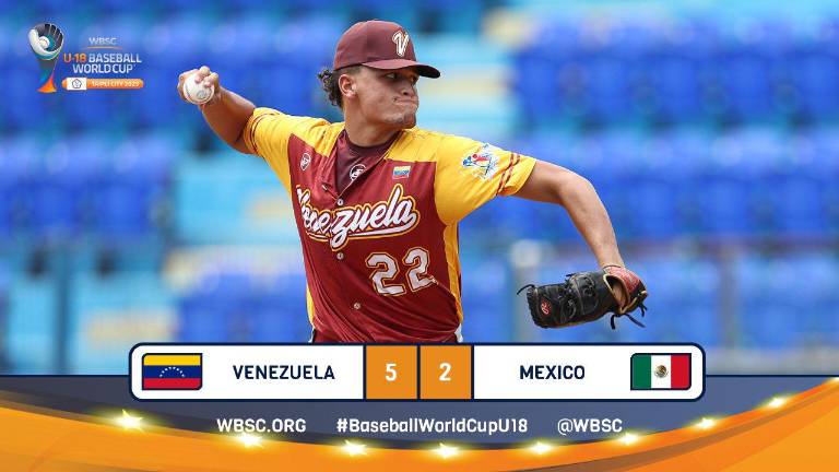 México pierde ante Venezuela en el Mundial Sub 18
