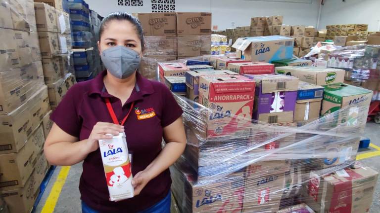 Supera Banco de Alimentos Mazatlán meta de campaña ‘Bigotes de Leche’; recolecta 8 mil 780.5 litros de leche