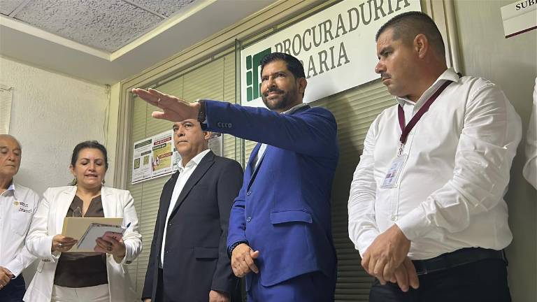 Juan Carlos Patrón rinde protesta como titular de la Procuraduría Agraria en Sinaloa.