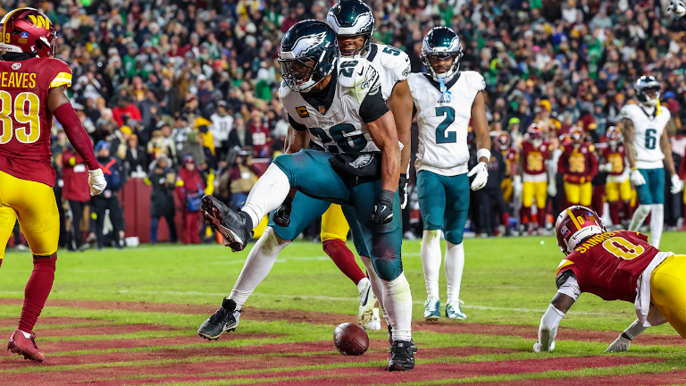 Los Philadelphia Eagles son campeones consecutivos de la NFC.