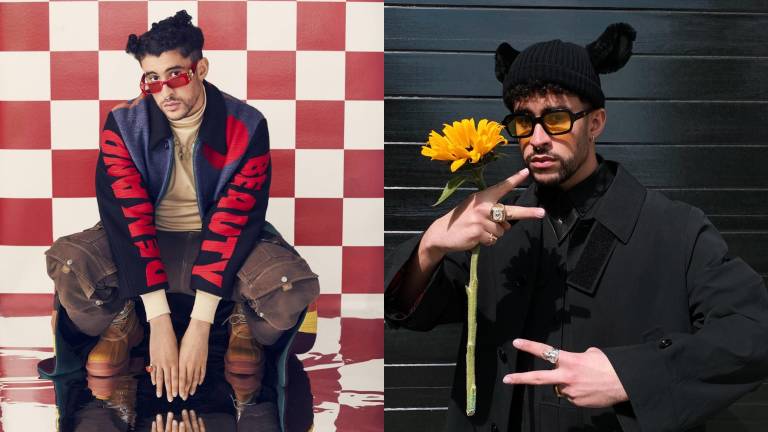 Bad Bunny promociona su nuevo tema mediante una llamada que sus fans hacen.