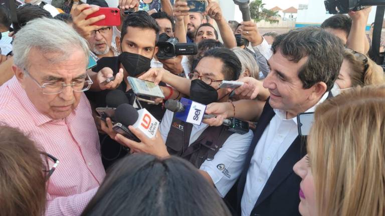 Estrada Ferreiro se ‘ha enloquecido’ con el asunto, revira Rocha Moya sobre acusaciones del Alcalde de Culiacán