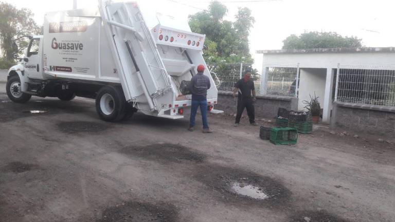 Incorporan a rutas nuevos camiones recolectores de basura en Guasave
