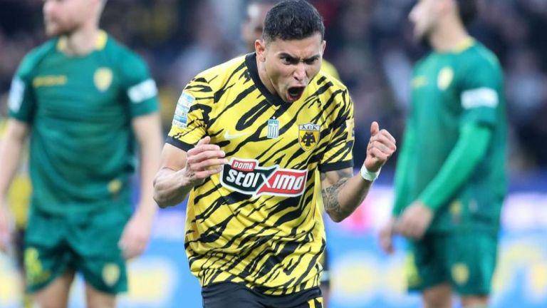 Orbelín Pineda marca de nuevo con el AEK.