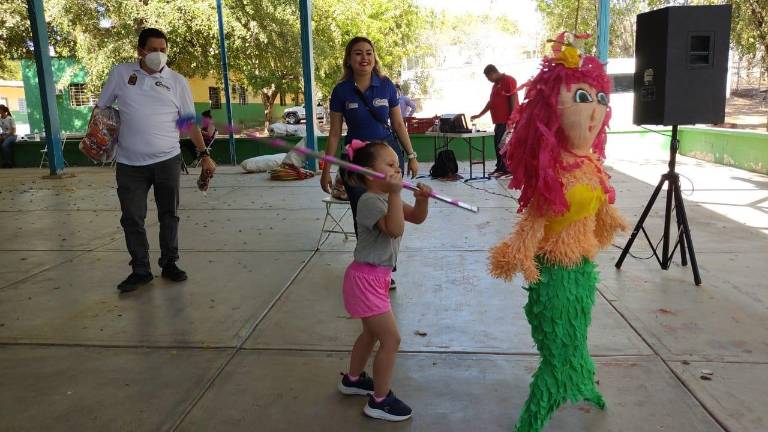 Más de 200 niños participaron.