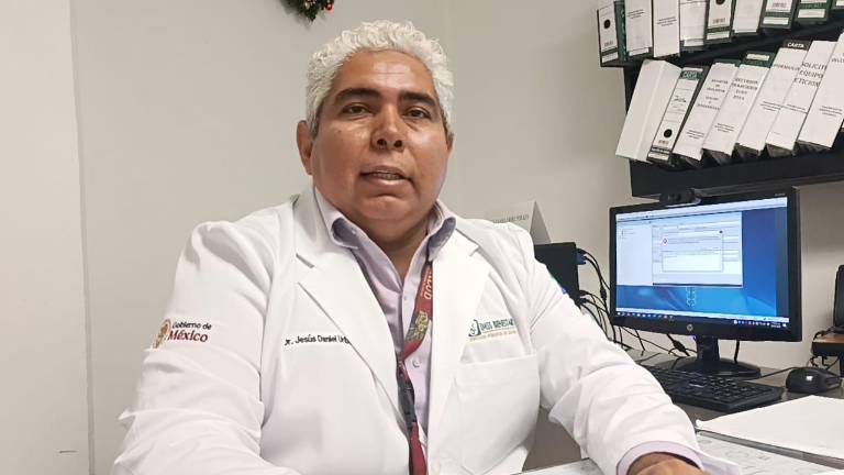 Daniel Uribe Peraza, director del Hospital IMSS Bienestar en Escuinapa.