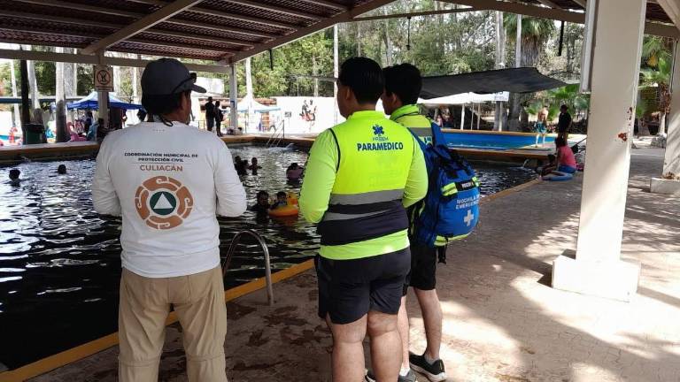 Autoridades de Culiacán se encuentran listas para la vigilancia en balnearios públicos.