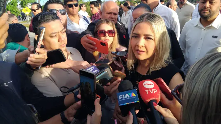 La Alcaldesa Estrella Palacios Domínguez habla de las inversiones realizadas en obra pública durante 2025.