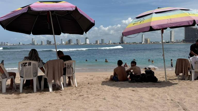 Para este lunes se pronostica una temperatura de hasta 39 grados en Mazatlán.