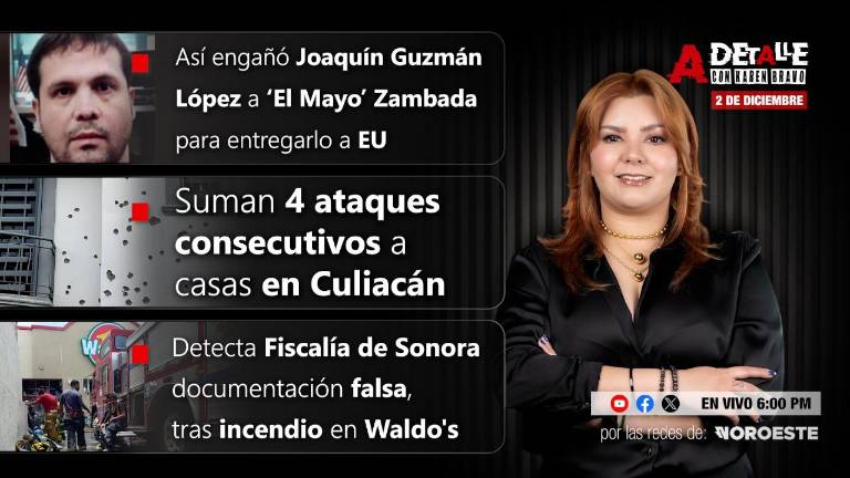 Ponte al día con las noticias que importan en Sinaloa.