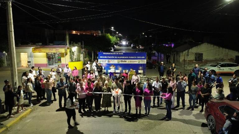 Las nuevas luminarias quedaron distribuidas en avenidas principales.