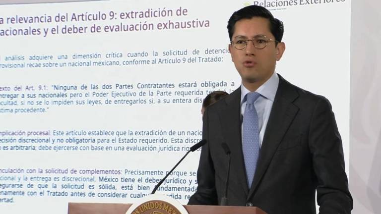 Roberto Velasco Álvarez, Secretario de Relaciones Exteriores.