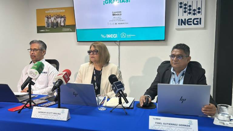 Conferencia del INEGI para dar a conocer los resultados de la Encuesta Intercensal 2025.
