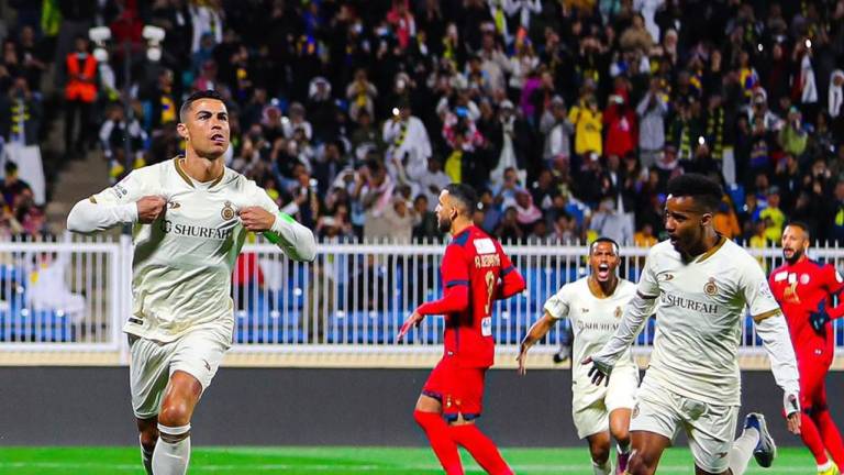 Cristiano Ronaldo sigue brillando en el futbol de Arabia Saudita.