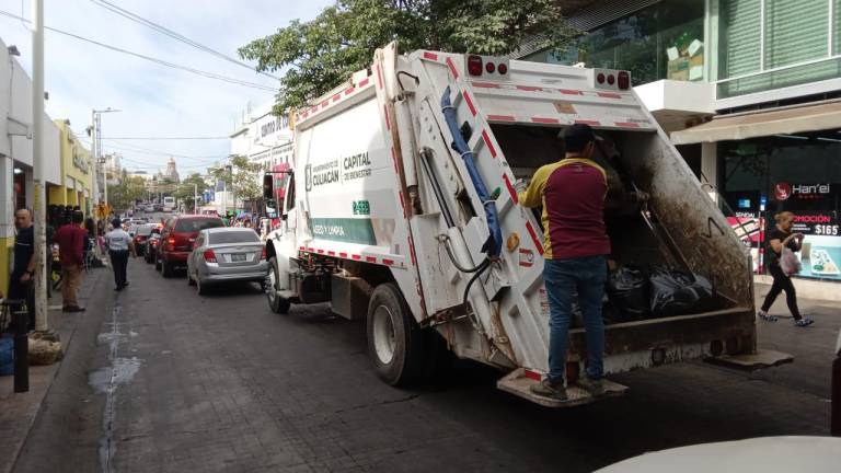 Recolección de basura será suspendida en Navidad y Año Nuevo en Culiacán