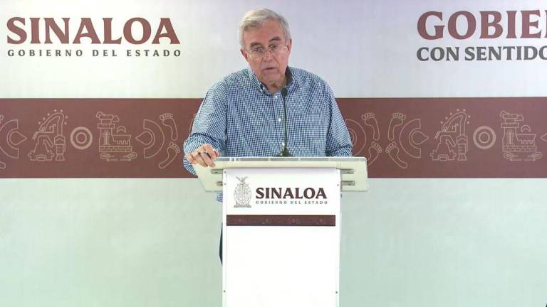 El Gobernador Rubén Rocha Moya advierte que Dámaso López Serrano tiene un “pendiente” en México por el que debe ser juzgado.