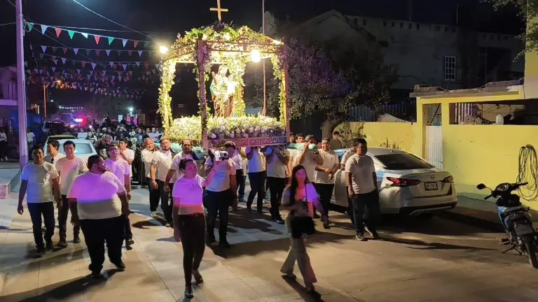 En Agua Verde celebran la fiesta patronal del Señor San José.