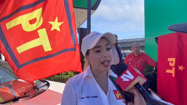 La candidata a la Alcaldía de Mazatlán por el PT, Maryjose Sarabia, denuncia que ha habido ataques a su equipo de campaña y su propaganda.