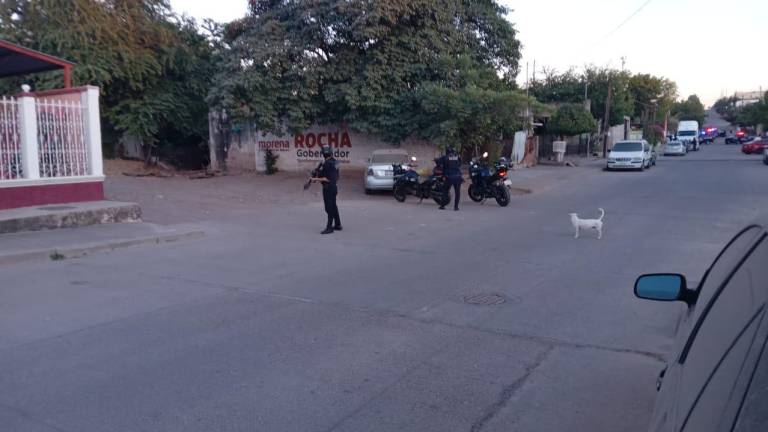 Reportan fuerte balacera en la colonia Libertad en Culiacán