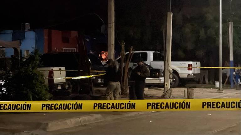 Los hechos ocurrieron sobre la calle Olivos, en la esquina con Laureles.