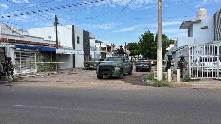 Daños materiales en cristales y fachadas tras los disparos registrados esta mañana en Culiacán