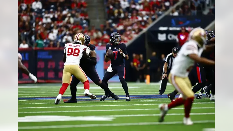 Houston venció 26-15 a San Francisco en la Semana 8 de la NFL.