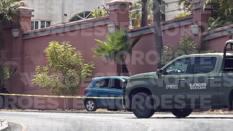 Dos jóvenes fueron detenidos en Culiacán tras una balacera y persecución.