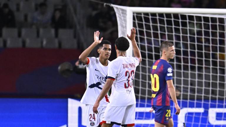 El Barça comenzó dominando, pero no logró sostener el ritmo ante un PSG que fue de menos a más.