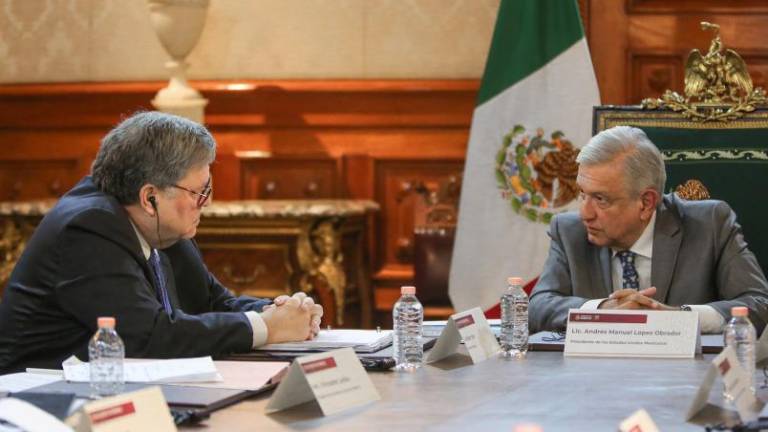 En 2019, el presidente Andrés Manuel López Obrador sostuvo una reunión con el fiscal general de EUA, William Barr.