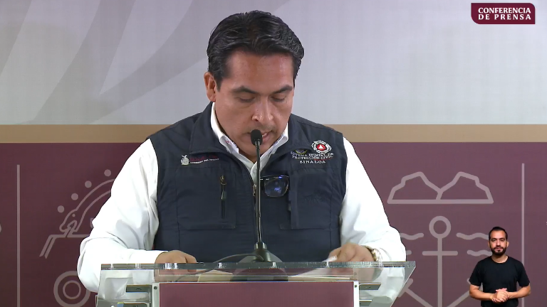 Roy Navarrete Cuevas, titular de Protección Civil Sinaloa.