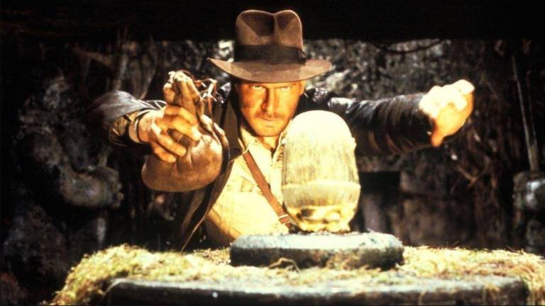 Harrison Ford interpretó por primera vez a Indiana Jones en En busca del arca perdida en 1981.