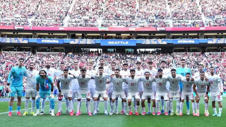La selección iraní que compitió en el Mundial.