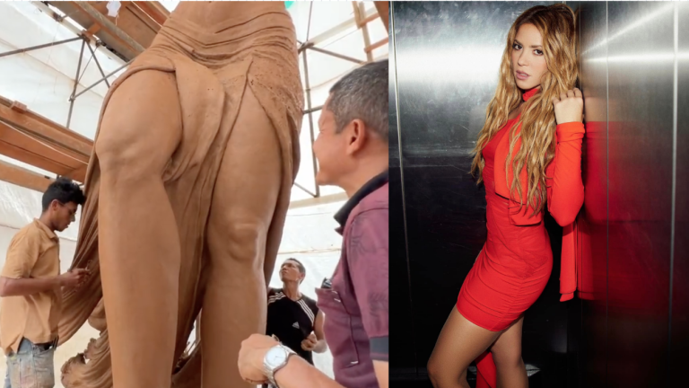 Tendrá Shakira una escultura en Barranquilla, creada por el artista Yoni Márquez