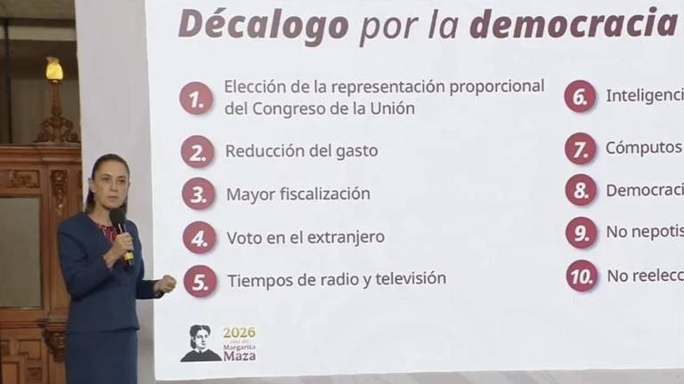 La Presidenta de México Claudia Sheinbaum Pardo aclaró que el PREP se va a mantener en la reforma electoral.
