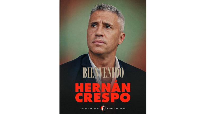 Hernán Crespo dirigirá al Atlas.